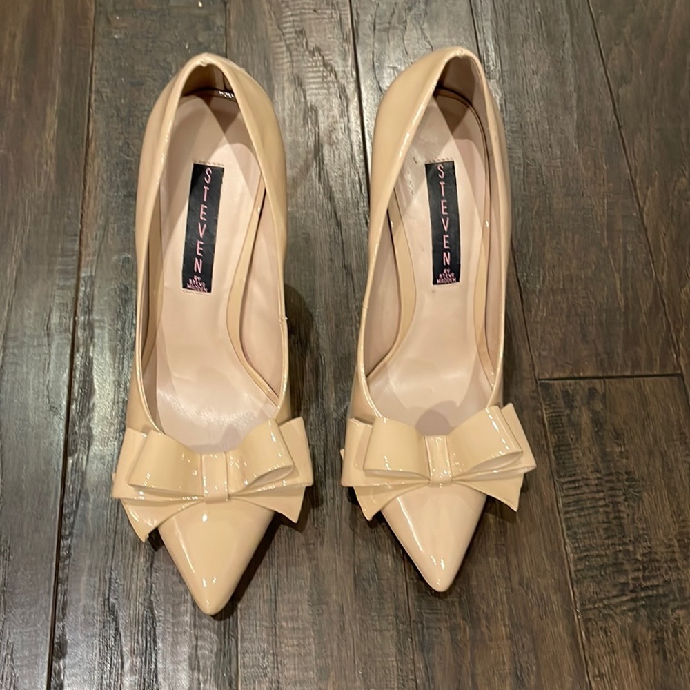 Steven by Steve Madden Ramesh Blush Pat, Size 8